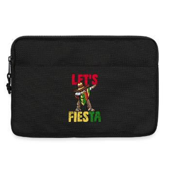 Cinco de Mayo Mexikaner Dabbing - Laptoptasche 13" - Schwarz - Vorne