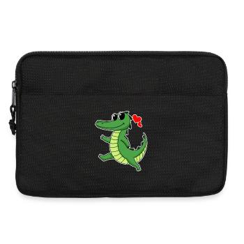 Crocodile - Sacoche pour ordinateur portable 13 pouces - noir - Devant