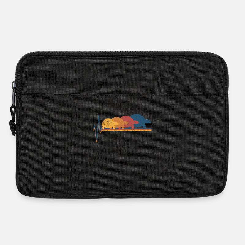 Schildkröte Schildkröten - Laptoptasche 13" - Schwarz