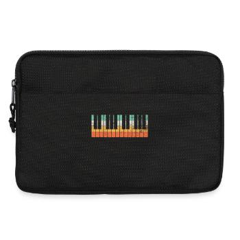 Klavier Pianist - Laptoptasche 13" - Schwarz - Vorne