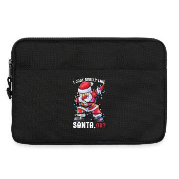 Weihnachtsmann Santa Claus - Laptoptasche 13" - Schwarz - Vorne
