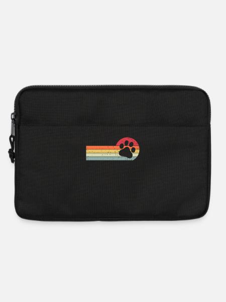 Hundepfote - Laptoptasche 13" - Schwarz