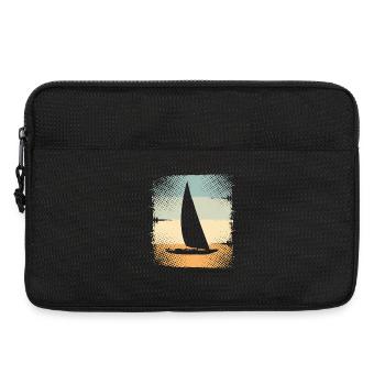 Sailing ship - Laptop bag 13" - black - Front