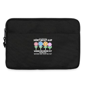 Gärtner - Laptoptasche 13" - Schwarz - Vorne