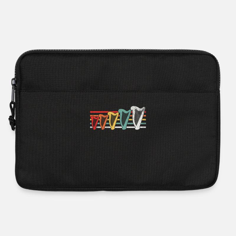 Harfe Harfen - Laptoptasche 13" - Schwarz
