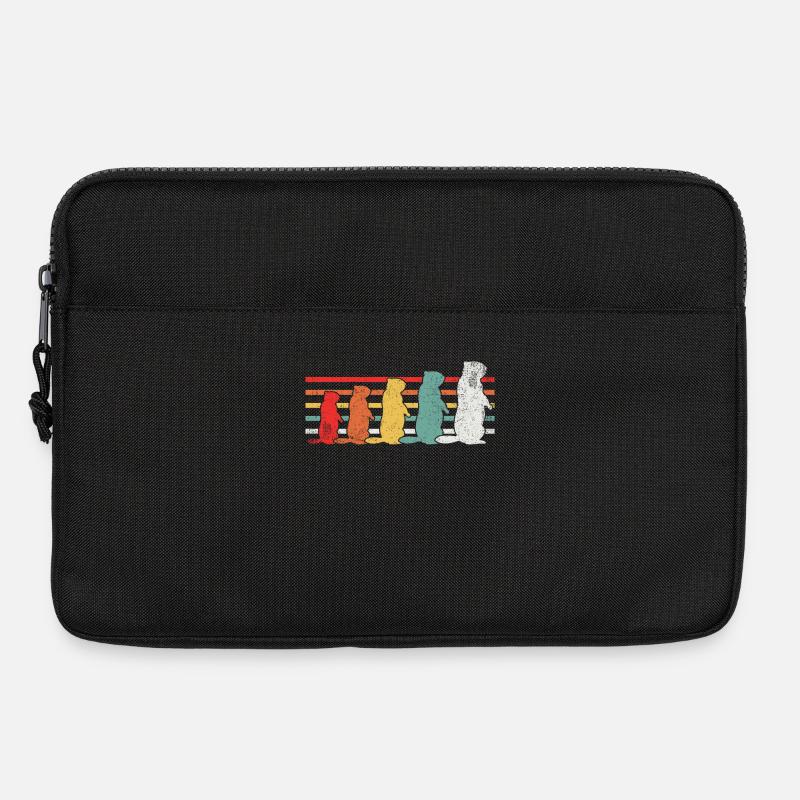 Murmeltier - Laptoptasche 13" - Schwarz