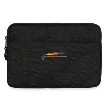 Schwimmen Schwimmer - Laptoptasche 13" - Schwarz - Vorne
