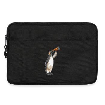 Pinguin Fernglas - Laptoptasche 13" - Schwarz - Vorne