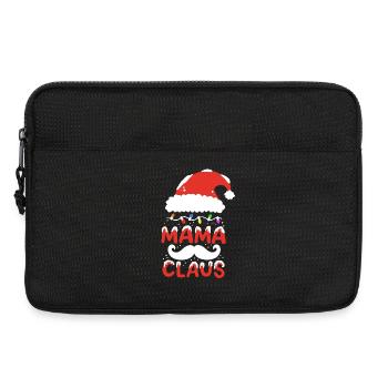 Weihnachten Mama Claus Mutter - Laptoptasche 13" - Schwarz - Vorne