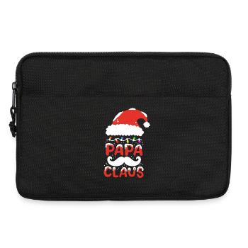 Weihnachten Papa Claus Vater - Laptoptasche 13" - Schwarz - Vorne
