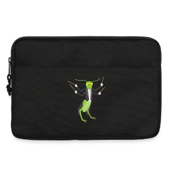 Der Grashüpfer gibt den Ton an - Dirigent - Laptoptasche 13" - Schwarz - Vorne