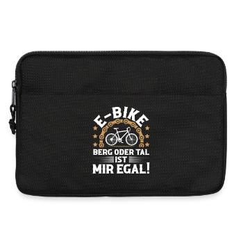 E-Bike - Laptoptasche 13" - Schwarz - Vorne