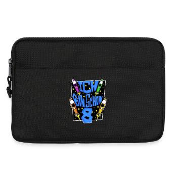 8. Geburtstag Junge Geschenk - Laptoptasche 13" - Schwarz - Vorne