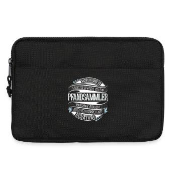 Pfandsammler - Laptoptasche 13" - Schwarz - Vorne