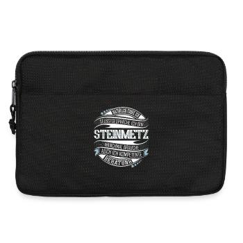 Steinmetz - Laptoptasche 13" - Schwarz - Vorne