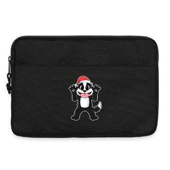 Weihnachten tier - Laptoptasche 13" - Schwarz - Vorne
