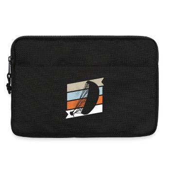 Parapente Parapente Pilot Vintage - Sacoche pour ordinateur portable 13 pouces - noir - Devant