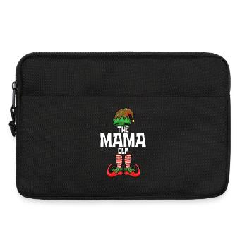 Weihnachten Mama Elf - Laptoptasche 13" - Schwarz - Vorne