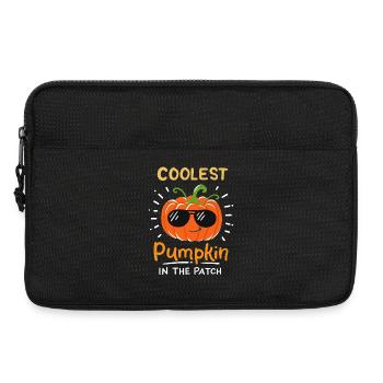 Kürbis Halloween - Laptoptasche 13" - Schwarz - Vorne