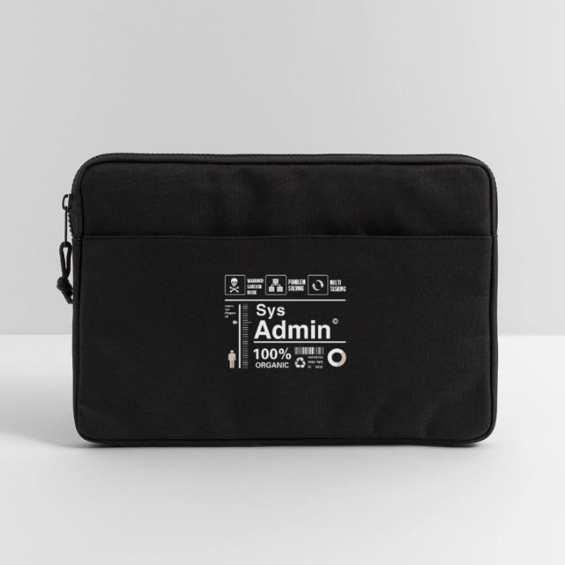 sys admin Content Irony Humor Computer Nerd pc cor Laptop bag 13"