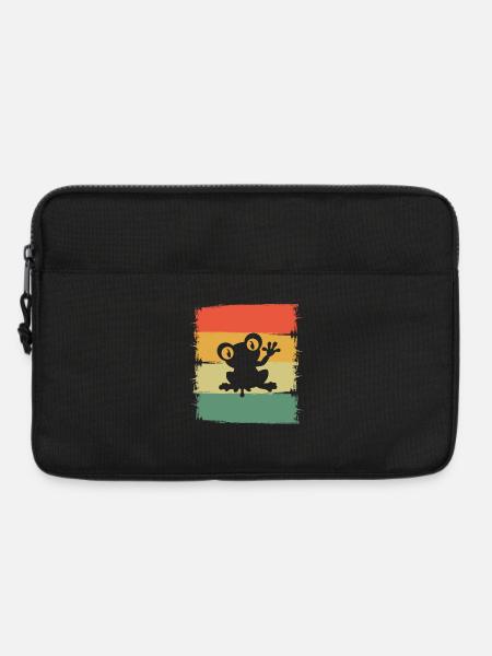 Frosch - Laptoptasche 13" - Schwarz