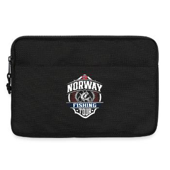 Norvège Pêcheur pêcheur - Sacoche pour ordinateur portable 13 pouces - noir - Devant