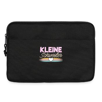 Kleine Schwester - Laptoptasche 13" - Schwarz - Vorne
