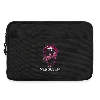 Verliebt - Laptoptasche 13" - Schwarz - Vorne