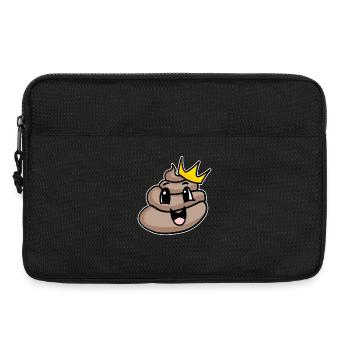 Kacke König - Laptoptasche 13" - Schwarz - Vorne