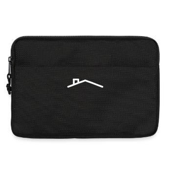 Haus Dach - Laptoptasche 13" - Schwarz - Vorne