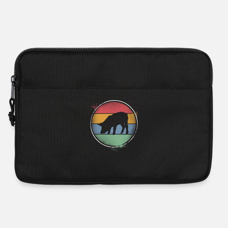 Schwein - Laptoptasche 13" - Schwarz