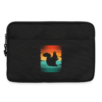 Écureuil - Sacoche pour ordinateur portable 13 pouces - noir - Devant