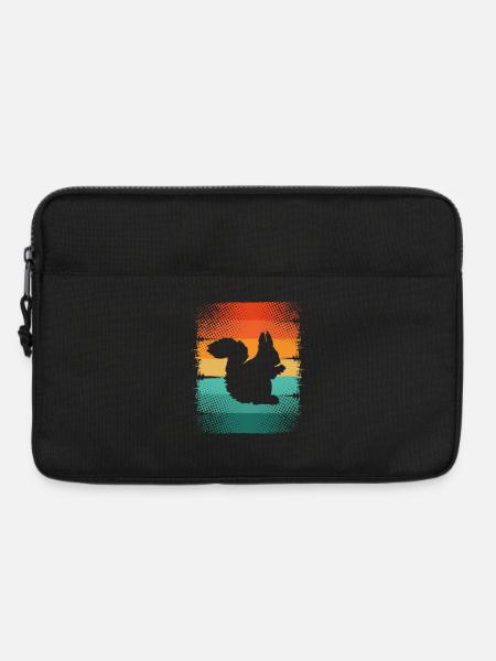 Eichhörnchen - Laptoptasche 13" - Schwarz