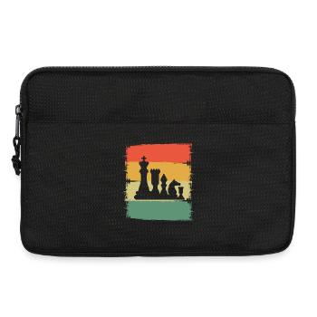 Schach - Laptoptasche 13" - Schwarz - Vorne