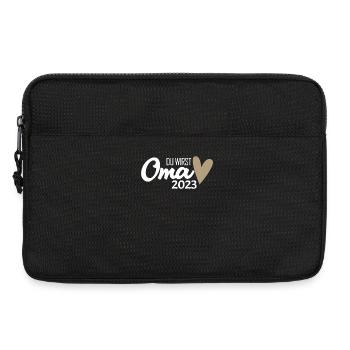 Oma 2023 - Werdende Oma 2023 - Laptoptasche 13" - Schwarz - Vorne