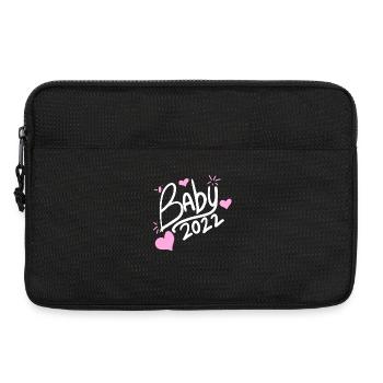 Bébé 2022 - Nouveau-né 2022 Fille Fille - Sacoche pour ordinateur portable 13 pouces - noir - Devant