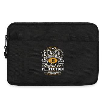 50th birthday - Laptop bag 13" - black - Front