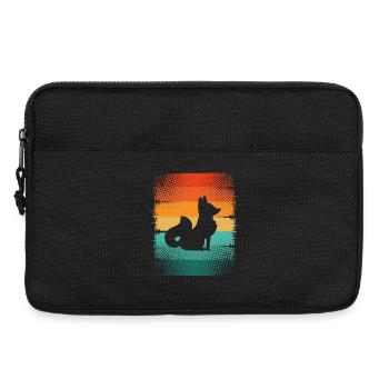 Fuchs - Laptoptasche 13" - Schwarz - Vorne