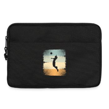 Volley-ball - Sacoche pour ordinateur portable 13 pouces - noir - Devant