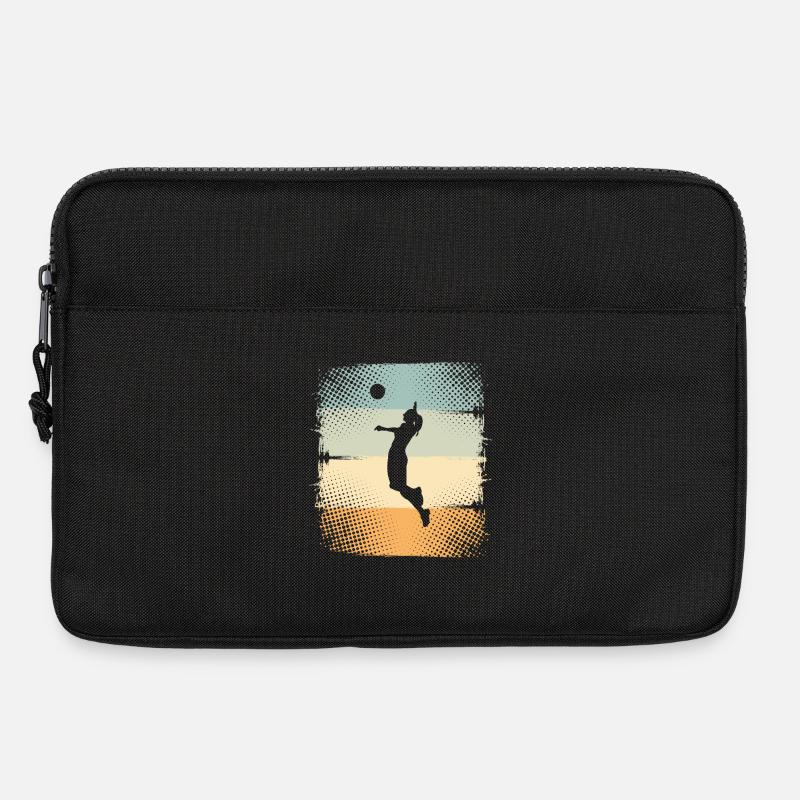 Volleyball - Laptoptasche 13" - Schwarz