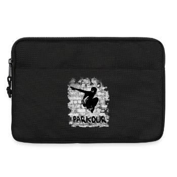 Parkour - Sacoche pour ordinateur portable 13 pouces - noir - Devant