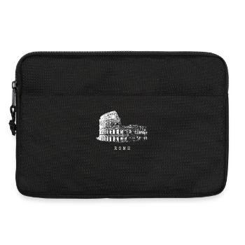 Rome Colosseum Vintage Skyline Italy Love Rome - Laptop bag 13" - black - Front