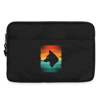 Fuchs - Laptoptasche 13" - Schwarz - Vorne