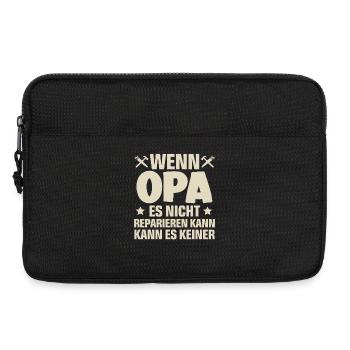 Opa - Laptoptasche 13" - Schwarz - Vorne