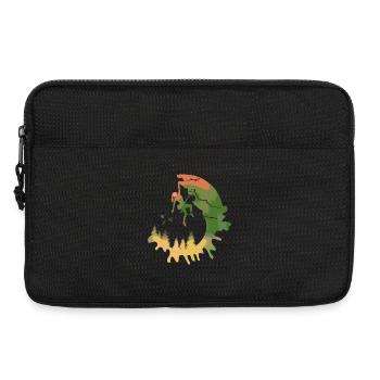 Aquarelle Woodland Cadeau pour femmes - Sacoche pour ordinateur portable 13 pouces - noir - Devant