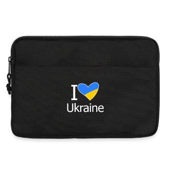 Ukraine - Laptoptasche 13" - Schwarz - Vorne