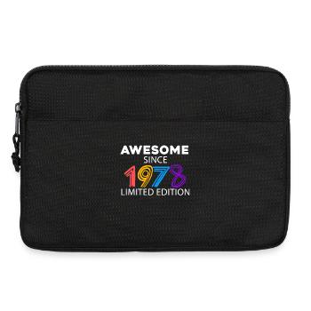 Fantastic since 1978 - born in 1978 - Laptop bag 13" - black - Front