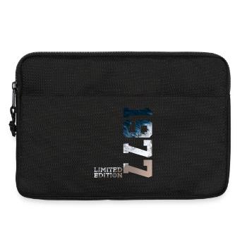49TH BIRTHDAY LIMITED EDITION 1977 - Laptop bag 13" - black - Front