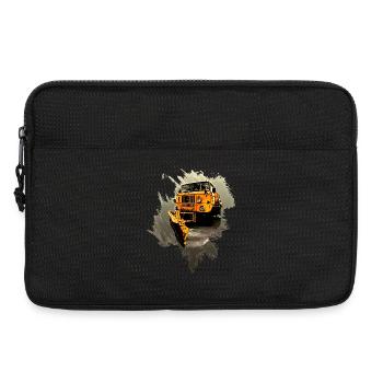 W50 Road Clearing Vehicle Winter Service GDR - Laptop bag 13" - black - Front