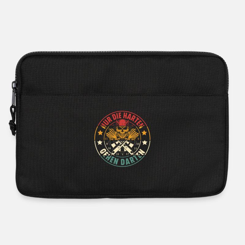 Dart Darten Darts - Laptoptasche 13" - Schwarz